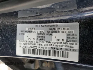 2019 Mazda CX-3 Touring with VIN JM1DKFC72K0446306, listed as a Copart auction lot 51843955 with 76,013 mi miles and Salvage Title. Bid and sale history available at carsss.com. Image 14.