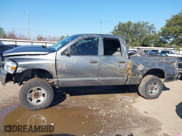 2007 Dodge Ram 2500 SLT with VIN 1D7KS28C87J525315, listed as a IAAI auction lot 41578896 with 253,306 mi miles. Bid and sale history available at carsss.com. Image 14.