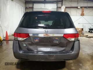 2015 Honda Odyssey LX with VIN 5FNRL5H25FB031580, listed as a Copart auction lot 48119255 with 143,552 mi miles and Salvage Title. Bid and sale history available at DreamBid. Image 6.