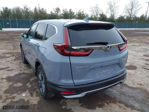 2022 Honda CR-V EX with VIN 2HKRW2H50NH632086, listed as a IAAI auction lot 41543656 with 39,735 mi miles. Bid and sale history available at carsss.com. Image 3.
