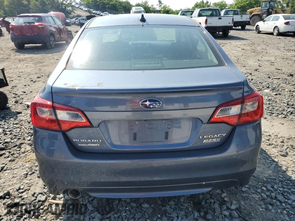 2016 Subaru Legacy Premium with VIN 4S3BNAC6XG3049358, listed as a Copart auction lot 59263425 with 66,483 mi miles and Salvage title. Bid and sale history available at DreamBid. Image 6.