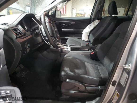 2021 Honda Ridgeline Sport with VIN 5FPYK3F19MB014833, listed as a Copart auction lot 47961835 with 24,388 mi miles and Salvage Title. Bid and sale history available at carsss.com. Image 7.