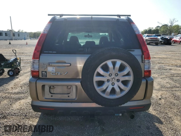 2005 Honda CR-V EX SE with VIN JHLRD78925C014949, listed as a Copart auction lot 49250955 with 184,247 mi miles and Salvage Title. Bid and sale history available at carsss.com. Image 6.