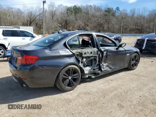2013 BMW 5 Series 535i xDrive with VIN WBAFU7C54DDU71501, listed as a Copart auction lot 48206915 with 121,208 mi miles and Salvage Title. Bid and sale history available at carsss.com. Image 3.
