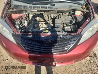 2015 Toyota Sienna L with VIN 5TDZK3DC6FS609767, listed as a Copart auction lot 61188585 with 136,286 mi miles and Salvage title. Bid and sale history available at DreamBid. Image 12.