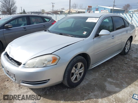 2012 Chevrolet Impala LS Fleet with VIN 2G1WF5E39C1155382, listed as a IAAI auction lot 41836701 with 148,878 mi miles and . Bid and sale history available at DreamBid. Image 2.