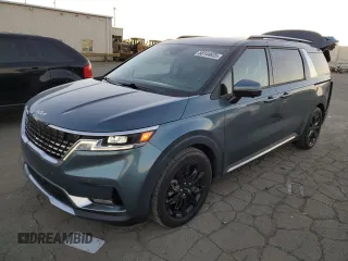 2022 Kia Carnival SX with VIN KNDNE5H36N6187980, listed as a Copart auction lot 88144635 with 27,073 mi miles and Salvage Title. Bid and sale history available at carsss.com. Image 1.