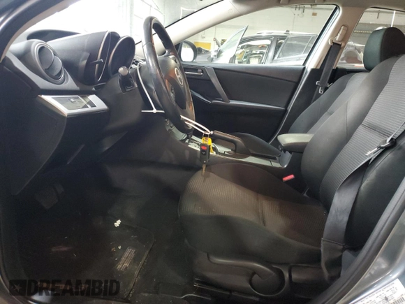 2012 Mazda 3 i Touring with VIN JM1BL1L88C1679120, listed as a Copart auction lot 46061535 with 94,099 mi miles and Salvage title. Bid and sale history available at DreamBid. Image 7.