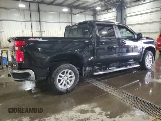 2019 Chevrolet Silverado 1500 LT with VIN 3GCUYDED7KG105405, listed as a Copart auction lot 50921155 with 106,242 mi miles and Salvage Title. Bid and sale history available at carsss.com. Image 3.