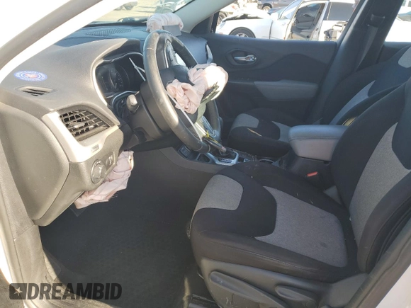 2014 Jeep Cherokee Sport with VIN 1C4PJLAB4EW241559, listed as a Copart auction lot 48268515 with 120,084 mi miles and Salvage Title. Bid and sale history available at DreamBid. Image 7.