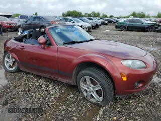 2006 Mazda MX-5 Miata Touring z VIN JM1NC25F260121773, wystawiony jako Copart lot #55887175 z przebiegiem Nie podano mil oraz Szkoda całkowita • Salvage title. Historia ofert i sprzedaży dostępna na DreamBid. Obrazek 4.