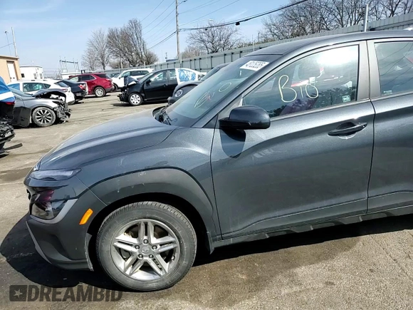 2022 Hyundai Kona SE with VIN KM8K2CAB5NU795868, listed as a Copart auction lot 48125285 with 47,840 mi miles and Salvage Title. Bid and sale history available at carsss.com. Image 12.