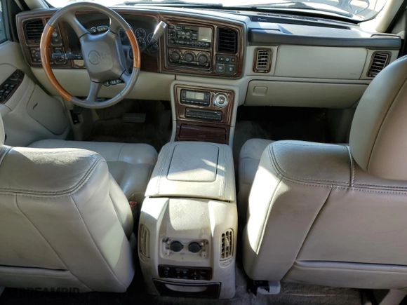 2002 Cadillac Escalade EXT with VIN 3GYEK63N72G231660, listed as a Copart auction lot 86656574 with 99405 miles and Salvage Title. Bid and sale history available at carsss.com. Image 8.