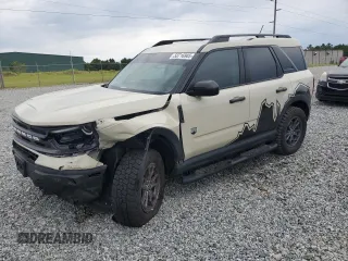 2024 Ford Bronco Sport Big Bend with VIN 3FMCR9B68RRF72192, listed as a Copart auction lot 58716905 with 12,290 mi miles and Salvage title. Bid and sale history available at DreamBid. Image 1.