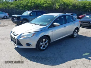 2013 Ford Focus SE with VIN 1FADP3F22DL294728, listed as a IAAI auction lot 42067235 with 83,103 mi miles. Bid and sale history available at carsss.com. Image 2.