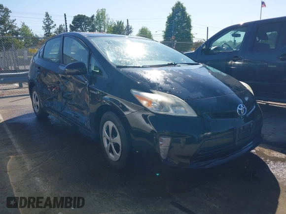 2013 Toyota Prius One with VIN JTDKN3DU5D1721701, listed as a IAAI auction lot 42039097 with 167,497 mi miles and . Bid and sale history available at DreamBid. Image 1.