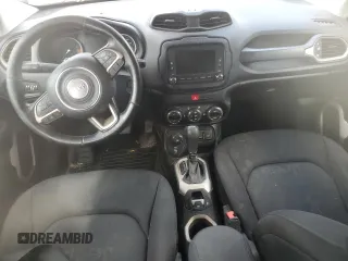 2017 Jeep Renegade Latitude with VIN ZACCJBBB5HPE42766, listed as a Copart auction lot 61397165 with 98,441 mi miles and Salvage title. Bid and sale history available at DreamBid. Image 8.