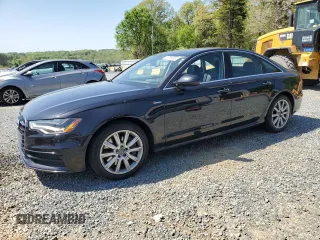 2015 Audi A6 Prestige with VIN WAUHGAFC4FN022209, listed as a Copart auction lot 51786835 with 160,133 mi miles and Salvage title. Bid and sale history available at DreamBid. Image 1.