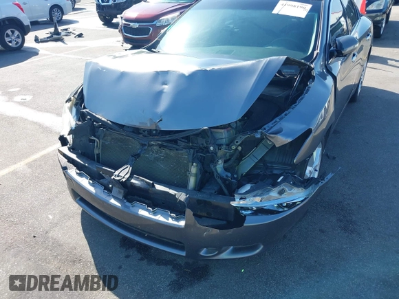 2014 Nissan Maxima S with VIN 1N4AA5AP9EC467259, listed as a IAAI auction lot 41998190 with 157,055 mi miles and . Bid and sale history available at DreamBid. Image 6.