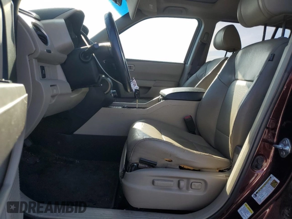 2012 Honda Pilot EX-L with VIN 5FNYF4H64CB019433, listed as a Copart auction lot 49353805 with 177,645 mi miles and Salvage Title. Bid and sale history available at carsss.com. Image 7.