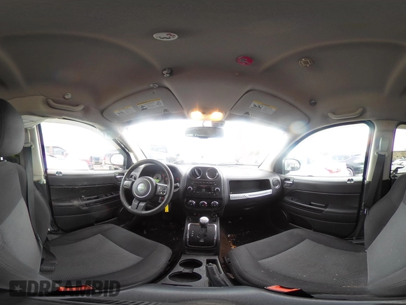2016 Jeep Compass Sport with VIN 1C4NJDBB3GD549493, listed as a IAAI auction lot 41728474 with 120,470 mi miles and . Bid and sale history available at carsss.com. Image 19.
