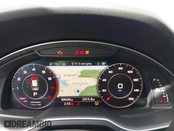 2018 Audi Q7 Prestige z VIN WA1VAAF75JD025929, wystawiony jako IAAI lot #41976794 z przebiegiem 89 640 mil mil oraz . Historia ofert i sprzedaży dostępna na DreamBid. Obrazek 7.