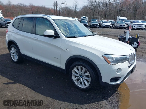 2016 BMW X3 xDrive28i with VIN 5UXWX9C58G0D66558, listed as a IAAI auction lot 41894204 with 66,278 mi miles and . Bid and sale history available at DreamBid. Image 1.