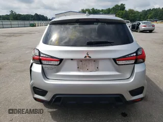 2020 Mitsubishi Outlander ES with VIN JA4AP3AU4LU021461, listed as a Copart auction lot 60863715 with 99,147 mi miles and Salvage title. Bid and sale history available at DreamBid. Image 6.