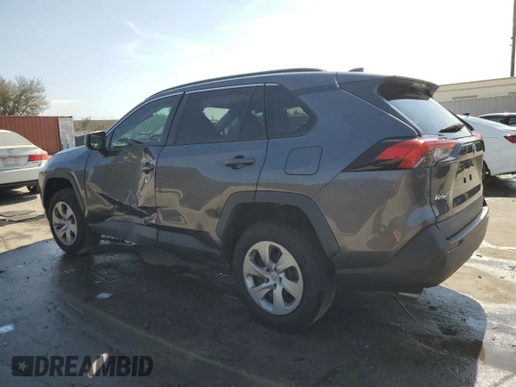 2021 Toyota RAV4 LE with VIN 2T3H1RFV1MC155845, listed as a Copart auction lot 43665575 with 61,082 mi miles and Salvage Title. Bid and sale history available at carsss.com. Image 2.
