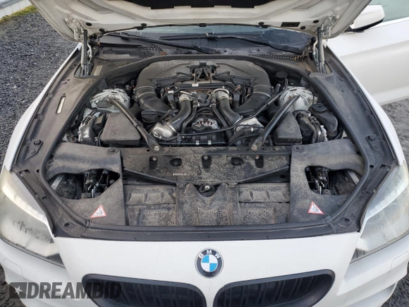 2013 BMW 6 Series 650i xDrive with VIN WBA6B4C57DD098510, listed as a Copart auction lot 85079634 with 98,421 mi miles and Clean Title. Bid and sale history available at carsss.com. Image 11.