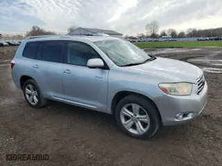 2008 Toyota Highlander Limited with VIN JTEES42A682094734, listed as a Copart auction lot 52199425 with 244,264 mi miles and Clean Title. Bid and sale history available at carsss.com. Image 4.