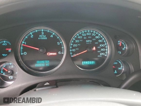 2008 Chevrolet Suburban LT w/3LT with VIN 1GNFK16318J239338, listed as a Copart auction lot 42444485 with 222,230 mi miles and Salvage Title. Bid and sale history available at carsss.com. Image 9.