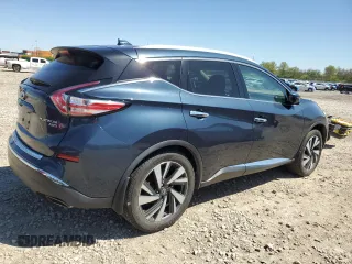 2017 Nissan Murano SL with VIN 5N1AZ2MH5HN106959, listed as a Copart auction lot 54907795 with 171,134 mi miles and Clean Title. Bid and sale history available at DreamBid. Image 3.
