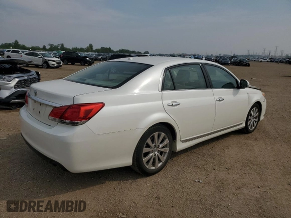 2011 Toyota Avalon with VIN 4T1BK3DB1BU430191, listed as a Copart auction lot 59849455 with 163,170 mi miles and Salvage title. Bid and sale history available at DreamBid. Image 3.