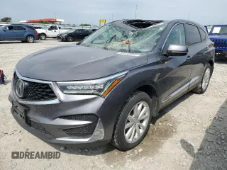 2019 Acura RDX with VIN 5J8TC2H30KL030164, listed as a Copart auction lot 58538855 with 71,474 mi miles and Salvage title. Bid and sale history available at DreamBid. Image 1.