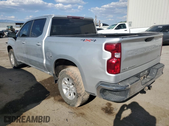 2021 Chevrolet Silverado 1500 LT with VIN 3GCUYDED2MG393756, listed as a Copart auction lot 73295904 with 53,861 mi miles and Clean Title. Bid and sale history available at carsss.com. Image 2.