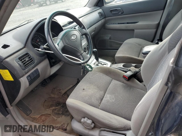 2006 Subaru Forester X with VIN JF1SG63646H727097, listed as a Copart auction lot 87104854 with 133,711 mi miles and Clean Title. Bid and sale history available at DreamBid. Image 7.