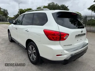 2017 Nissan Pathfinder SL with VIN 5N1DR2MM1HC627750, listed as a Copart auction lot 60175325 with 83,893 mi miles and Non repairable. Bid and sale history available at DreamBid. Image 2.