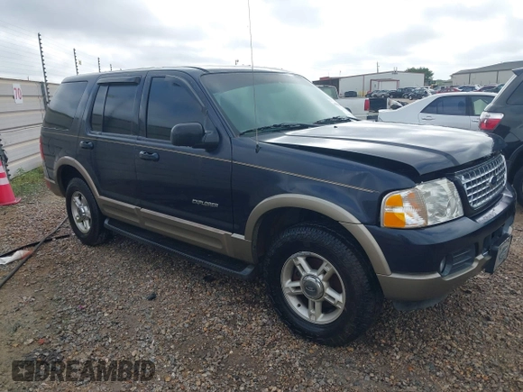 2002 Ford Explorer Eddie Bauer с VIN 1FMDU74E12UA64219, выставлен на аукционе IAAI как лот 41939683 с пробегом Не указан миль и . История ставок и продаж доступна на DreamBid. Изображение 1.