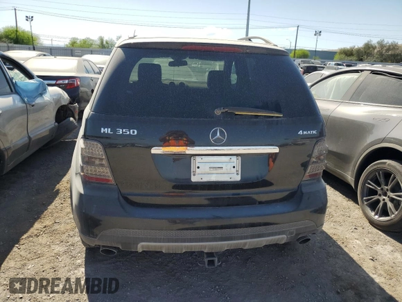 2007 Mercedes-Benz M 350 with VIN 4JGBB86E67A152675, listed as a Copart auction lot 88589935 with 81,634 mi miles and Salvage Title. Bid and sale history available at DreamBid. Image 6.