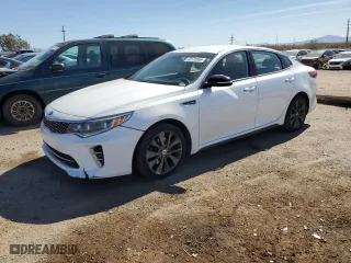 2017 Kia Optima SX with VIN 5XXGW4L2XHG137491, listed as a Copart auction lot 42572805 with 104,323 mi miles and Salvage Title. Bid and sale history available at carsss.com. Image 1.