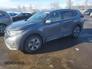 2020 Honda CR-V LX with VIN 2HKRW2H22LH240973, listed as a Copart auction lot 46816485 with 92,711 mi miles and Salvage Title. Bid and sale history available at carsss.com. Image 1.