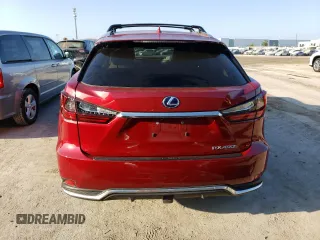 2020 Lexus RX with VIN 2T2HGMDA6LC049329, listed as a Copart auction lot 47334203 with 6,555 mi miles. Bid and sale history available at carsss.com. Image 6.