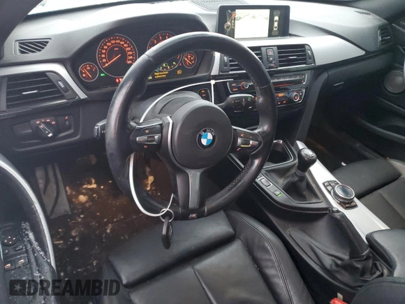 2014 BMW 4 Series 435i xDrive with VIN WBA3R5C53EF784652, listed as a Copart auction lot 87044264 with 212,936 mi miles and Clean Title. Bid and sale history available at carsss.com. Image 8.
