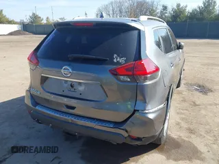 2017 Nissan Rogue S with VIN 5N1AT2MT6HC794035, listed as a IAAI auction lot 41774196 with 118,147 mi miles. Bid and sale history available at carsss.com. Image 4.