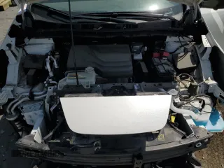 2023 Nissan LEAF SV Plus with VIN 1N4CZ1CV6PC551242, listed as a Copart auction lot 60410285 with 18,414 mi miles and Salvage title. Bid and sale history available at DreamBid. Image 12.