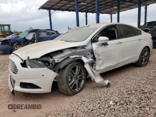 2013 Ford Fusion Titanium with VIN 3FA6P0K92DR184452, listed as a Copart auction lot 41704555 with 120,255 mi miles and Salvage Title. Bid and sale history available at carsss.com. Image 1.