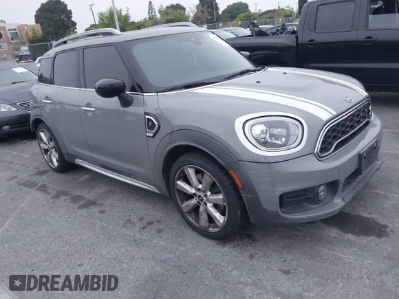 2020 MINI Countryman Cooper S with VIN WMZYW7C00L3L92535, listed as a IAAI auction lot 42029989 with 61,066 mi miles and . Bid and sale history available at DreamBid. Image 1.