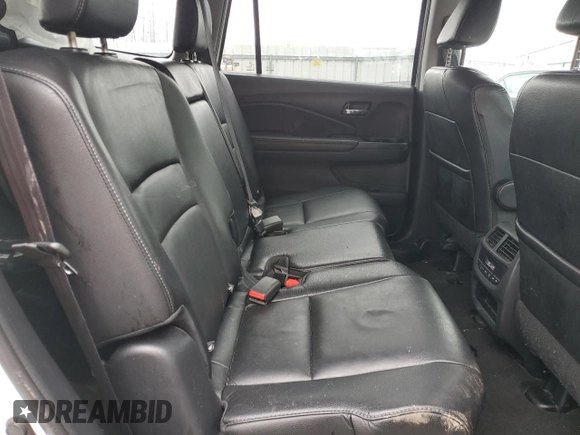 2017 Honda Pilot EX-L with VIN 5FNYF6H57HB061878, listed as a Copart auction lot 51531215 with 95,986 mi miles and Salvage Title. Bid and sale history available at DreamBid. Image 12.