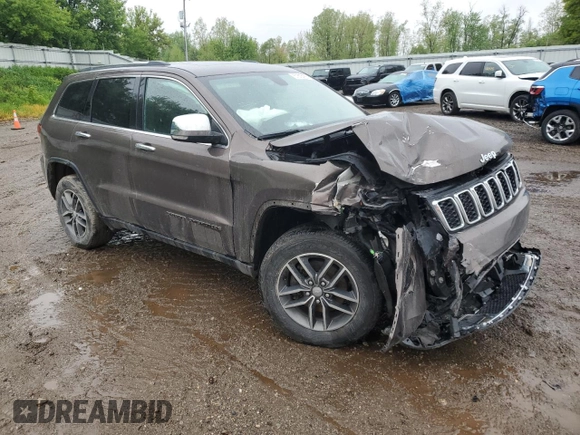2020 Jeep Grand Cherokee Limited with VIN 1C4RJFBG1LC235141, listed as a Copart auction lot 57813165 with 46,762 mi miles and Non repairable. Bid and sale history available at DreamBid. Image 4.